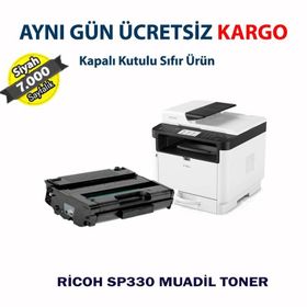 Ricoh SP330SFN 7000 Sayfa Siyah Muadil Toner