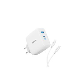 Ricomm 140 W GAN 3 Portlu USB-C+USB-A QC5.0 PD3.1 Destekli Type-C Hızlı Şarj Cihazı