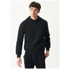Riders By Lee L222710-001 Kapüşonlu Regular Fit Siyah Erkek Sweatshirt