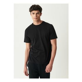 Riders By Lee L222716-001 Bisiklet Yaka Regular Fit Siyah Erkek T-shirt