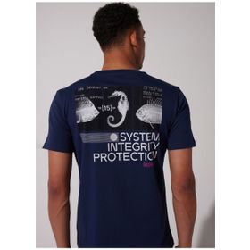 Riders By Lee L222716-410 Bisiklet Yaka Regular Fit Lacivert Erkek T-shirt