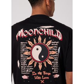 Riders By Lee L231713001 Bisiklet Yaka Siyah Erkek T-Shirt