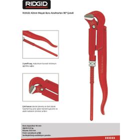 RIDGID 19161 Boru Anahtarı