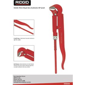 RIDGID 19181 Boru Anahtarı
