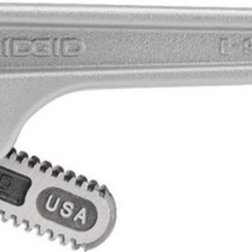 RIDGID 90122 2 1/2 inç 450 mm 45° Derece Ağır Tip Alüminyum Sondaj Boru Anahtarı