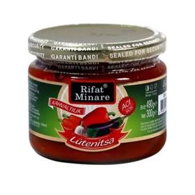 Rifat Minare Lütenitsa Cam 300 gr Kahvaltılık Acı Sos