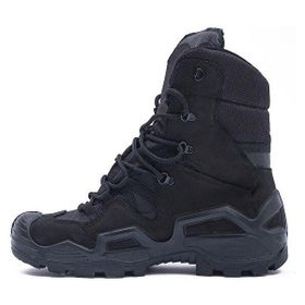 Rigel High Pro Tex Nubuk Deri Su Geçirmez Askeri Siyah Erkek Outdoor Bot