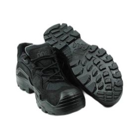 Rigel Work Shoes Pro Low Waterproof 024-Siyah Askeri Polis Tactical Outdoor Trekking Ayakkabı