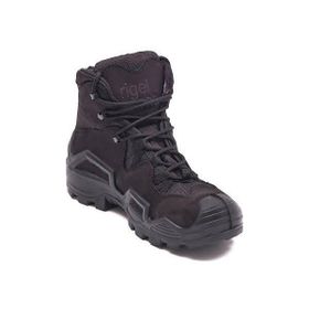 Rigel Work Shoes Pro Nubuk Deri Su Geçirmez Tactical Siyah Erkek Outdoor Bot