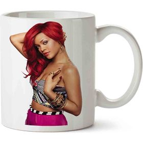 Rihanna İki Tarafı Baskılı Kupa