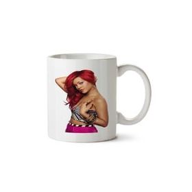 Rihanna İki Tarafı Baskılı Kupa