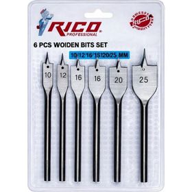 RİKO 6 Parça Yaprak Matkap Ucu Takımı
