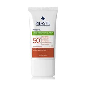 Rilastil Acnestil Düzensiz Ciltler İçin SPF50+ 40 ml Yüz Güneş Koruyucu Krem