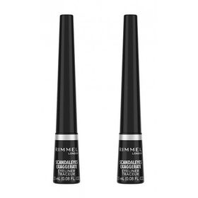 Rimmel London Exaggerate No:001 Siyah x2 Eyeliner