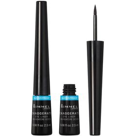 Rimmel London Exaggerate Waterproof Liquid Black Eyeliner