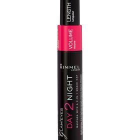 Rimmel London Glam'Eyes Day 2 Night 001 Black Maskara