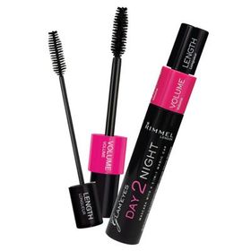 Rimmel London Glam'Eyes Day 2 Night 001 Black Maskara