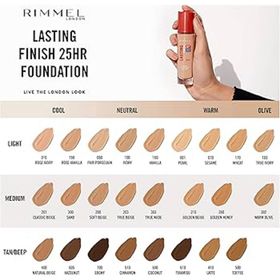 Rimmel London Lasting Finish 100 Ivory Fondöten