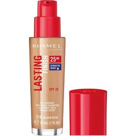 Rimmel London Lasting Finish 25 Hour 210 Golden Beige Foundation Fondöten