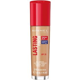 Rimmel London Lasting Finish 25 Hour 210 Golden Beige Foundation Fondöten