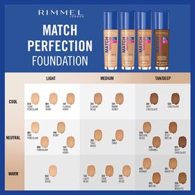 Rimmel London Match Perfection 200 Soft Bej Fondöten