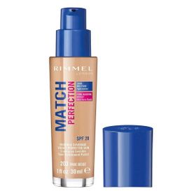 Rimmel London Match Perfection 203 True Beige Fondöten