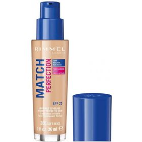 Rimmel London Match Perfection Foundation 200 Soft Beige Fondöten