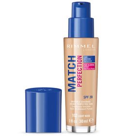 Rimmel London Match Perfection No: 102 Light Nude Fondöten