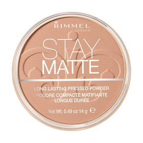 Rimmel London Stay Matte Pressed Powder 14 gr No: 010 - Warm Honey Pudra