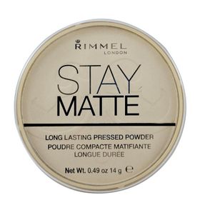 Rimmel London Stay Matte Transparan Pressed No:001 Pudra