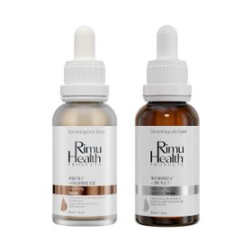 Rimu Health Products 30 + 30 ml Koyu Leke ve Cilt Tonu Eşitlemeye Yardımcı Bakım Seti