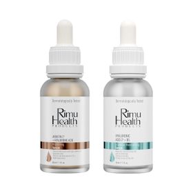 Rimu Health Products Lekeli ve Nemsiz Ciltler İçin Cilt Tonu Eşitleyici Bakım Seti