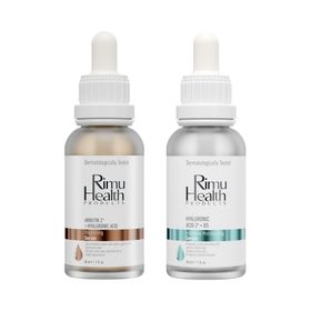 Rimu Health Products Lekeli ve Nemsiz Ciltler İçin Cilt Tonu Eşitleyici Bakım Seti