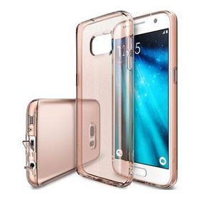 Ringke Air Galaxy S7 Rose Gold Ultra Hafif Esnek İnce Renkli Transparan Kılıf