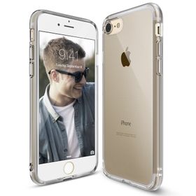 Ringke Air iPhone 7-8 Smoke Black Ultra Hafif Esnek İnce Renkli Transparan Siyah Kılıf