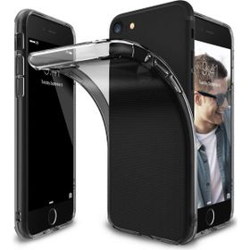 Ringke Air iPhone 7-8 Smoke Black Ultra Hafif Esnek İnce Renkli Transparan Siyah Kılıf