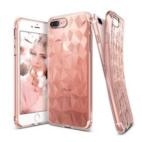 Ringke Air iPhone 7 Rose Gold Ultra Hafif Esnek İnce Renkli Transparan Kılıf