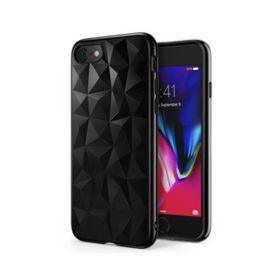 Ringke Air Prism 3D Elmas Yansıması iPhone 7 Smoke Black Ultra Hafif Esnek İnçe Renkli Transparan Silver Kılıf