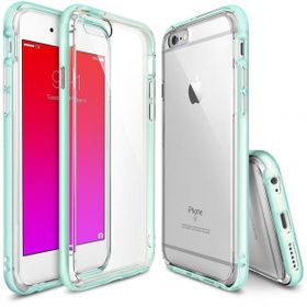 Ringke Frame Frost 6-6 Çerçeveli Bumper Mint Extra Tam Koruma Yeşil Kılıf