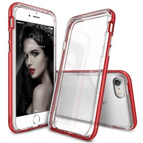 Ringke Frame iPhone 7 Çerçeveli Bumper Blaze Red Extra Tam Koruma Kırmızı Kılıf