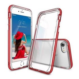 Ringke Frame iPhone 7 Çerçeveli Bumper Blaze Red Extra Tam Koruma Kırmızı Kılıf