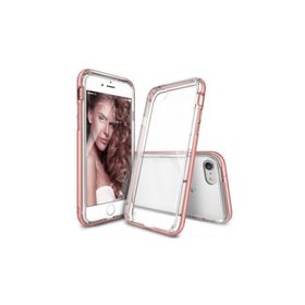 Ringke Frame iPhone 7 Çerçeveli Bumper Rose Gold Extra Tam Koruma Kılıf