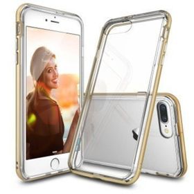 Ringke Frame iPhone 7 Plus Çerçeveli Bumper Royal Gold Kılıf