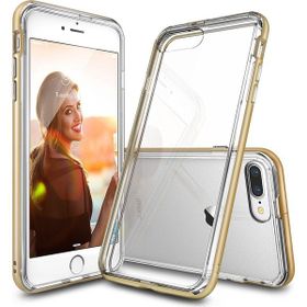 Ringke Frame iPhone 7 Plus Çerçeveli Bumper Royal Gold Kılıf
