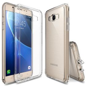 Ringke Fusion Galaxy J7 2016 Clear Extra Darbe Emici Şeffaf Beyaz Kılıf