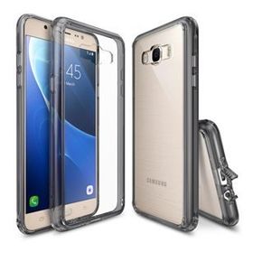 Ringke Fusion Galaxy J7 2016 Smoke Black Extra Darbe Emici Kılıf