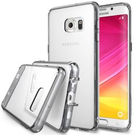 Ringke Fusion Galaxy S6 Edge Plus Smoke Black Extra Darbe Emici Kılıf