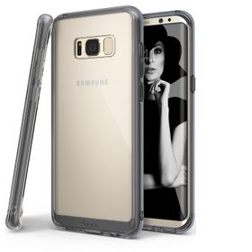 Ringke Fusion Galaxy S8 Smoke Black Extra Darbe Emici Kılıf