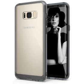 Ringke Fusion Galaxy S8 Smoke Black Extra Darbe Emici Kılıf