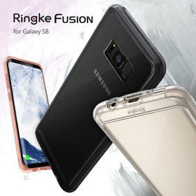 Ringke Fusion Galaxy S8 Smoke Black Extra Darbe Emici Kılıf